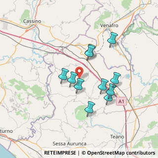 Mappa SP 306, 81049 Mignano Monte lungo CE (6.44364)