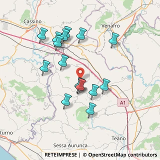 Mappa SP 306, 81049 Mignano Monte lungo CE (7.44)