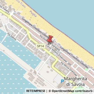 Mappa Via Frontino, 6, 76016 Margherita di Savoia, Barletta-Andria-Trani (Puglia)