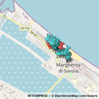 Mappa Via Cavaliere, 76016 Margherita di Savoia BT, Italia (0.2205)