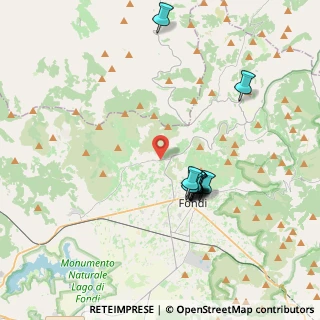 Mappa Via Sant'Oliva, 04022 Fondi LT, Italia (3.56727)