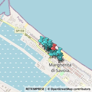 Mappa Via Garibaldi, 76016 Margherita di Savoia BT, Italia (0.2355)