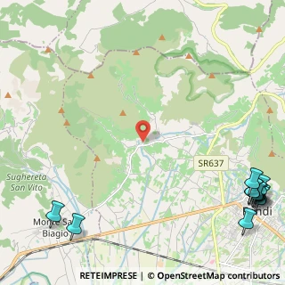 Mappa Via Valle Vigna, 04022 Fondi LT, Italia (4.09)