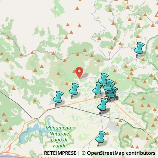 Mappa Via Valle Vigna, 04022 Fondi LT, Italia (4.47417)