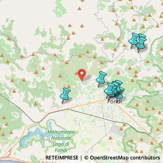 Mappa Via Valle Vigna, 04022 Fondi LT, Italia (4.53818)