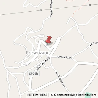 Mappa Via San Rocco, 27, 81050 Presenzano, Caserta (Campania)