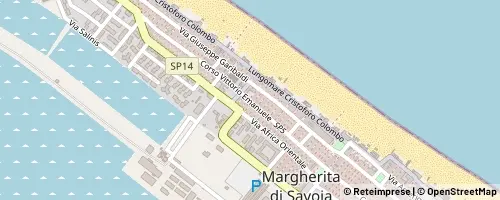 Mappa Margherita di Savoia