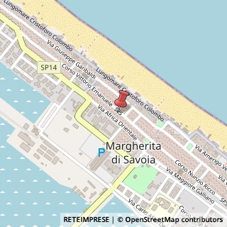 Mappa Corso Vittorio Emanuele, 46, 76016 Margherita di Savoia, Barletta-Andria-Trani (Puglia)