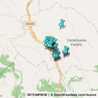 Mappa Via Vallommari, 03040 Castelnuovo parano FR, Italia (0.35652)