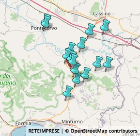 Mappa Via Vallommari, 03040 Castelnuovo parano FR, Italia (5.59733)