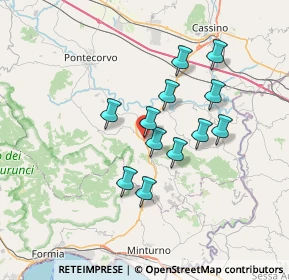 Mappa Via Vallommari, 03040 Castelnuovo parano FR, Italia (6.01)