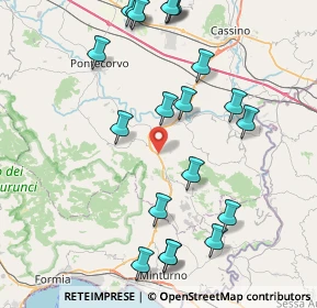 Mappa Via Vallommari, 03040 Castelnuovo parano FR, Italia (10.129)