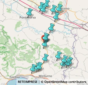 Mappa Via Vallommari, 03040 Castelnuovo parano FR, Italia (9.2635)