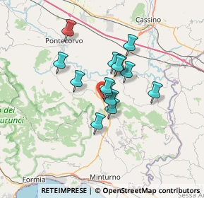 Mappa Via Vallommari, 03040 Castelnuovo parano FR, Italia (4.94929)