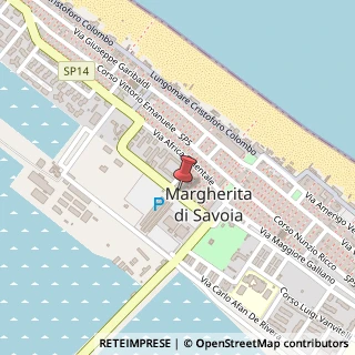 Mappa Via Risorgimento, 11, 76016 Margherita di Savoia, Barletta-Andria-Trani (Puglia)