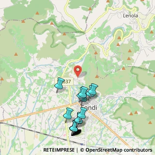 Mappa Via Sagliutola, 04022 Fondi LT, Italia (2.7685)