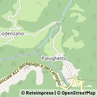 Map Chies d'Alpago