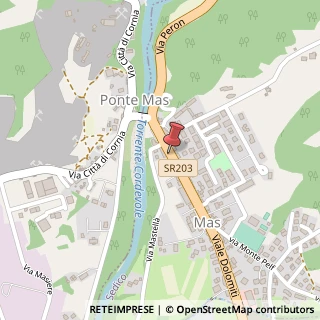 Mappa Via Dolomiti, 14, 32036 Sedico, Belluno (Veneto)
