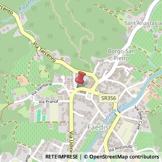 Mappa Piazza Pelizzo Monsignor, 20, 33040 Faedis, Udine (Friuli-Venezia Giulia)