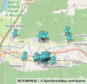 Mappa Via Cavour, 23015 Dubino SO, Italia (1.71)