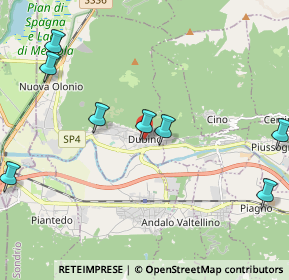 Mappa Via Cavour, 23015 Dubino SO, Italia (3)