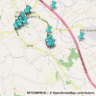 Mappa Via Pradis, 33010 Colloredo di Monte Albano UD, Italia (1.275)