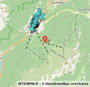 Mappa Unnamed Road, 38010 Andalo TN, Italia (1.735)