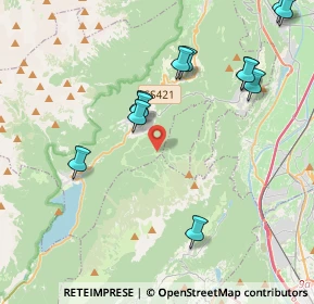 Mappa Unnamed Road, 38010 Andalo TN, Italia (4.46417)