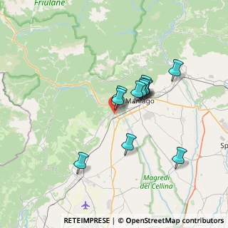 Mappa Via Stazione, 33086 Montereale Valcellina PN, Italia (5.45917)
