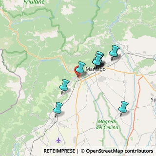 Mappa Via Stazione, 33086 Montereale Valcellina PN, Italia (5.67615)