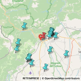 Mappa Via Stazione, 33086 Montereale Valcellina PN, Italia (7.315)