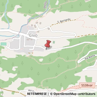 Mappa Frazione Civo Centro,  5, 23010 Civo, Sondrio (Lombardia)