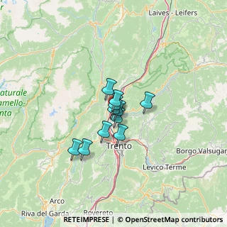 Mappa PIAZZA G.CROCE, 38015 Lavis TN, Italia (7.22727)