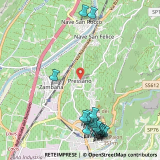 Mappa PIAZZA G.CROCE, 38015 Lavis TN, Italia (1.469)