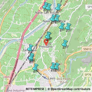 Mappa PIAZZA G.CROCE, 38015 Lavis TN, Italia (1.0675)