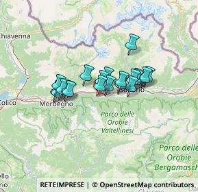 Mappa Via Aldo Moro, 23010 Colorina SO, Italia (9.08)