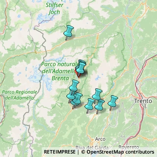 Mappa Via Pineta, 38086 Giustino TN, Italia (10.20308)