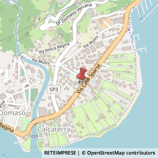 Mappa Via Case Sparse, 99, 22013 Domaso, Como (Lombardia)
