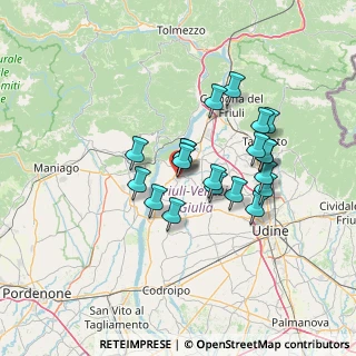 Mappa Via Rive, 33038 San Daniele del Friuli UD, Italia (11.2005)