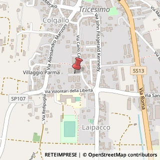 Mappa Via Carlo Caneva, 64, 33019 Tricesimo, Udine (Friuli-Venezia Giulia)
