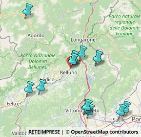 Mappa Via Antonio Bettio, 32100 Belluno BL, Italia (16.04429)