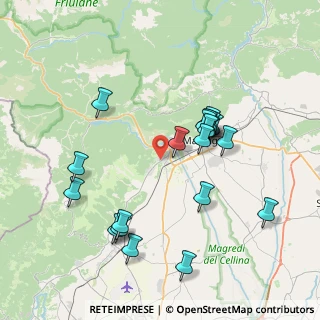 Mappa Via Caduti della Resistenza, 33086 Montereale Valcellina PN, Italia (7.519)
