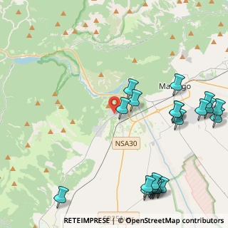 Mappa Via Caduti della Resistenza, 33086 Montereale Valcellina PN, Italia (5.6055)