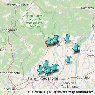 Mappa Via Caduti della Resistenza, 33086 Montereale Valcellina PN, Italia (15.272)