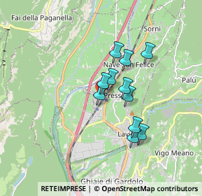 Mappa Via don Pichler, 38010 Zambana TN, Italia (1.25364)