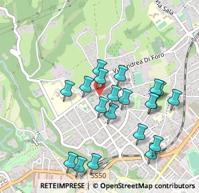 Mappa Via Pietro Trois, 32100 Belluno BL, Italia (0.456)