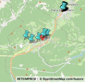 Mappa Via fol, 38050 Mezzano TN, Italia (2.462)