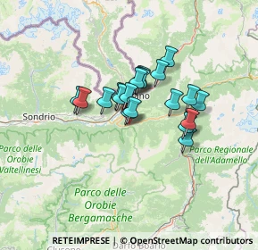 Mappa Via Magnolta, 23031 Aprica SO, Italia (9.063)