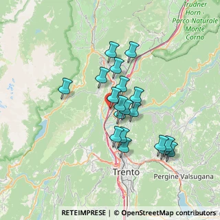 Mappa Località Aicheri, 38015 Lavis TN, Italia (5.84737)