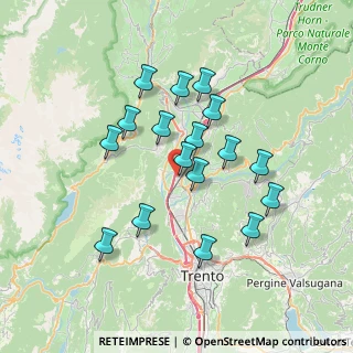 Mappa Località Aicheri, 38015 Lavis TN, Italia (6.32647)